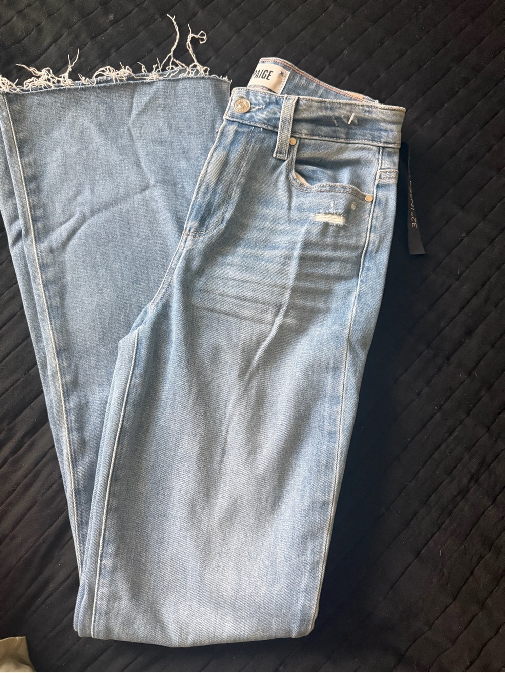 NWT Paige light wash bootcut jeans size 26
